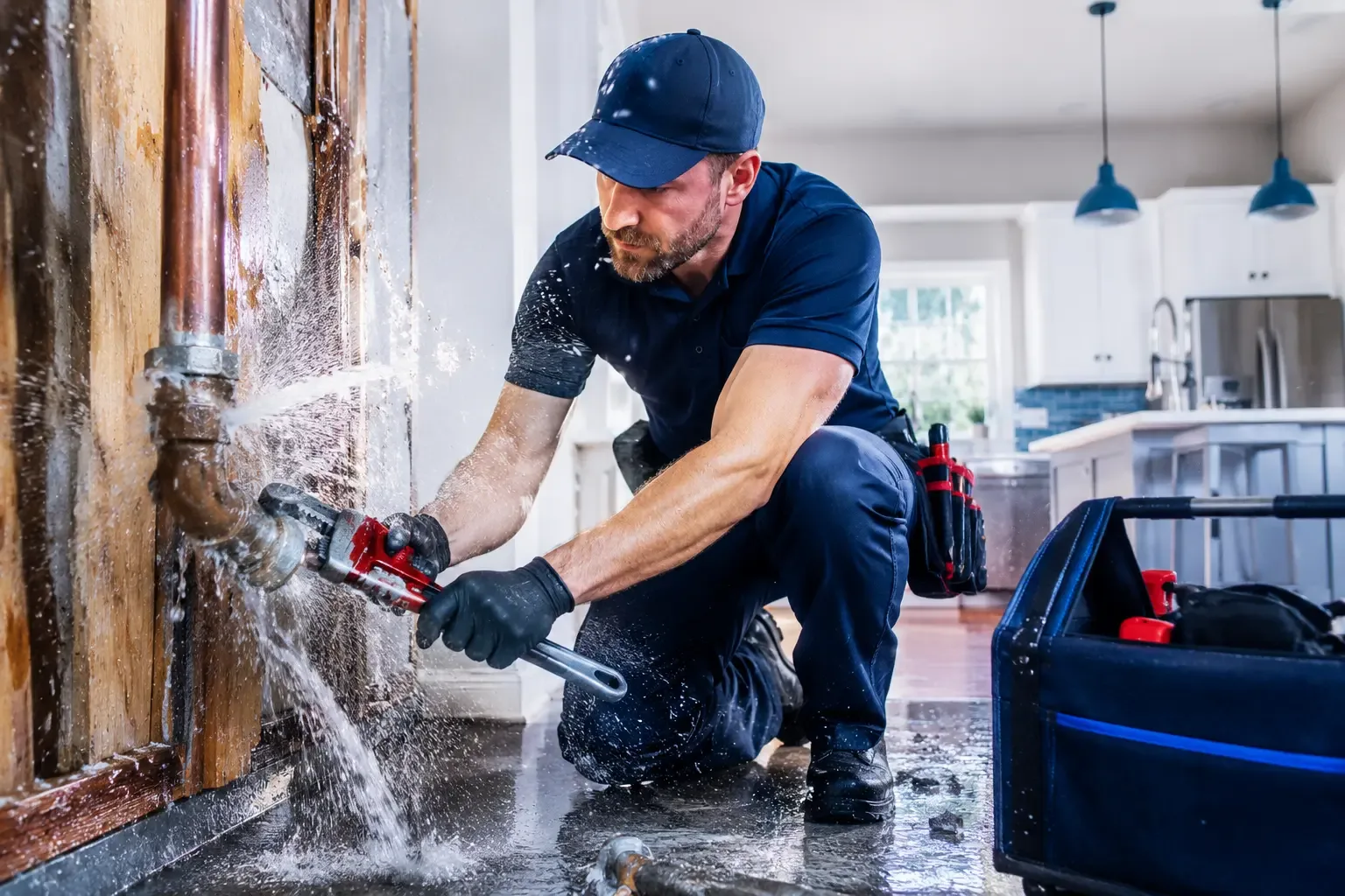 Local emergency pipe repair professionals in Corn, OK